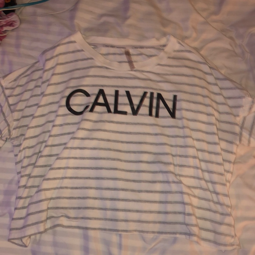 calivin dillards athletic crop